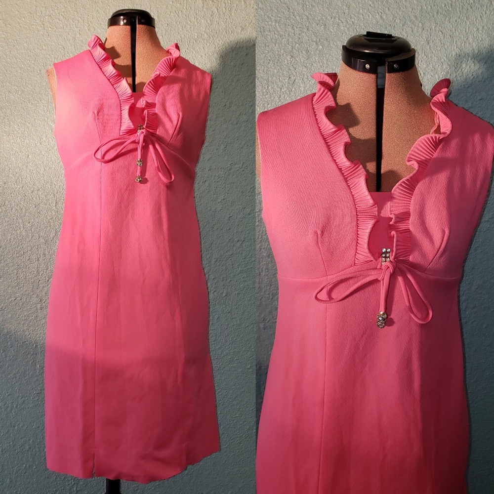 Vintage pink dress
